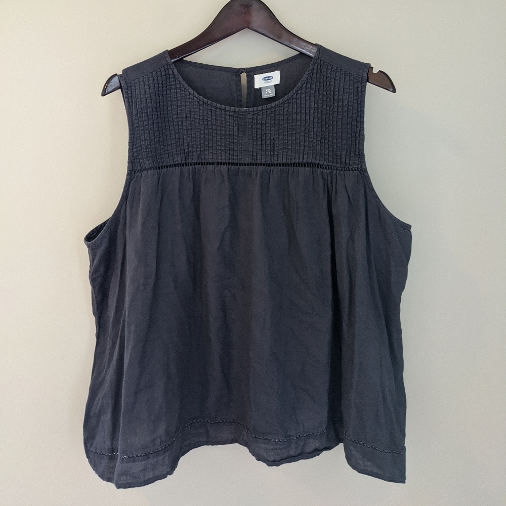 Women's Old Navy XXL black sleeveless top